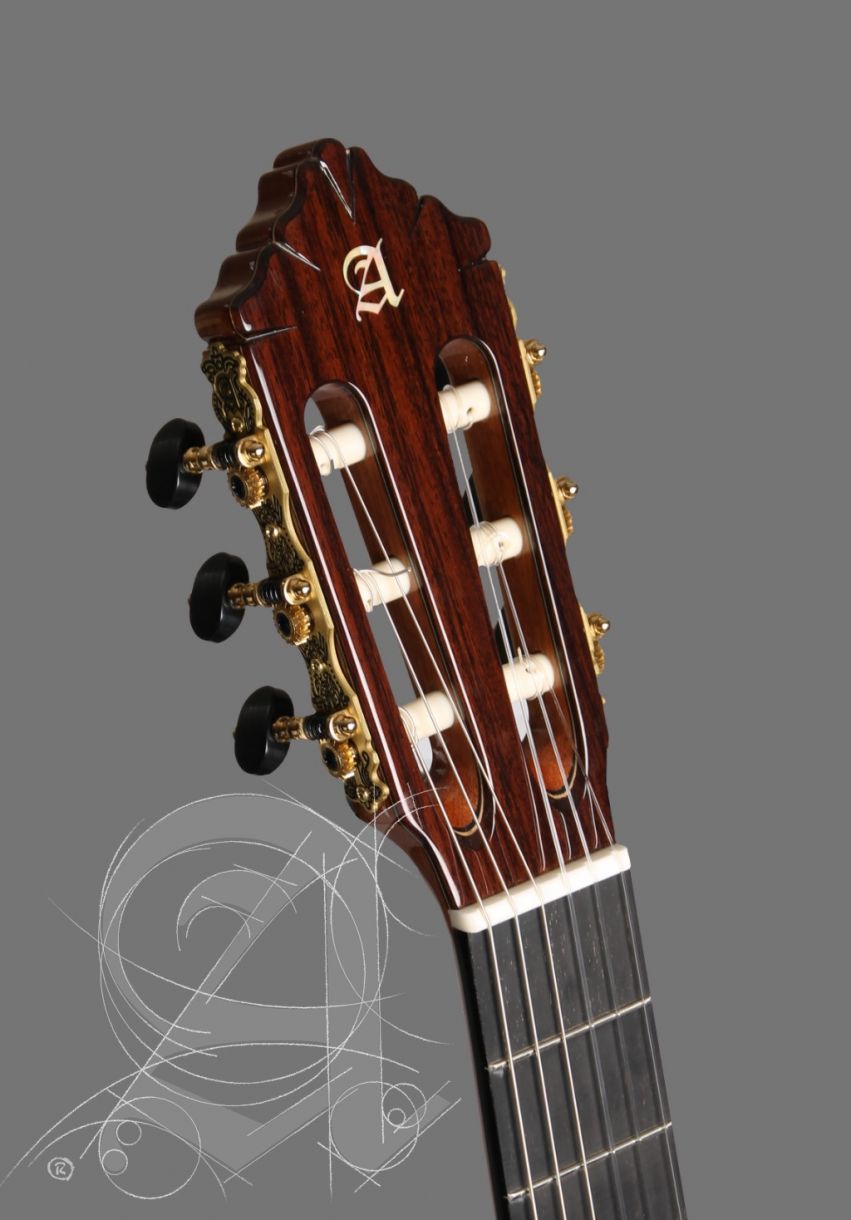 Alhambra 10P Solid Red Cedar Top Classical Guitar